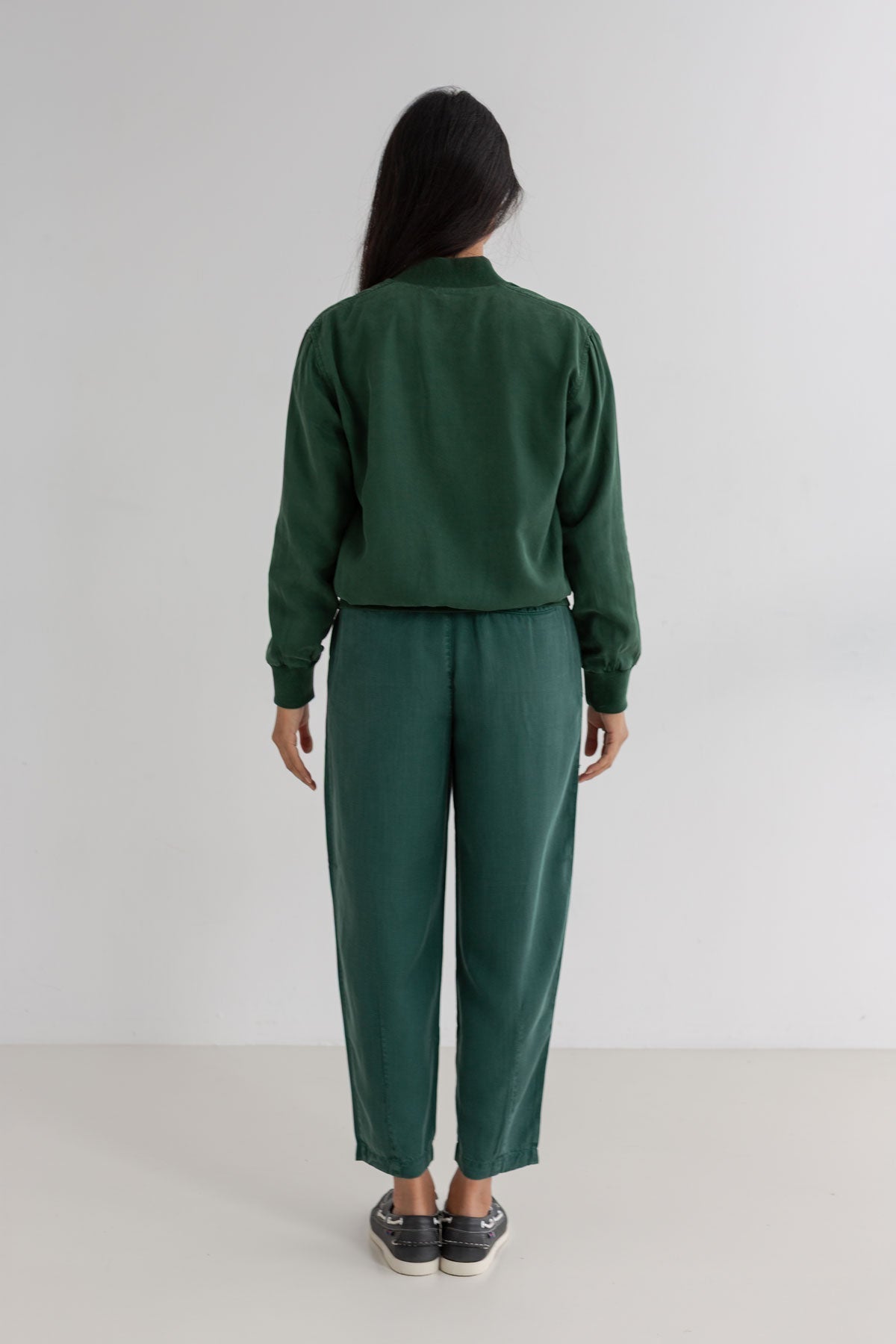 Two Thirds Vulcano Green Bomber Jacket